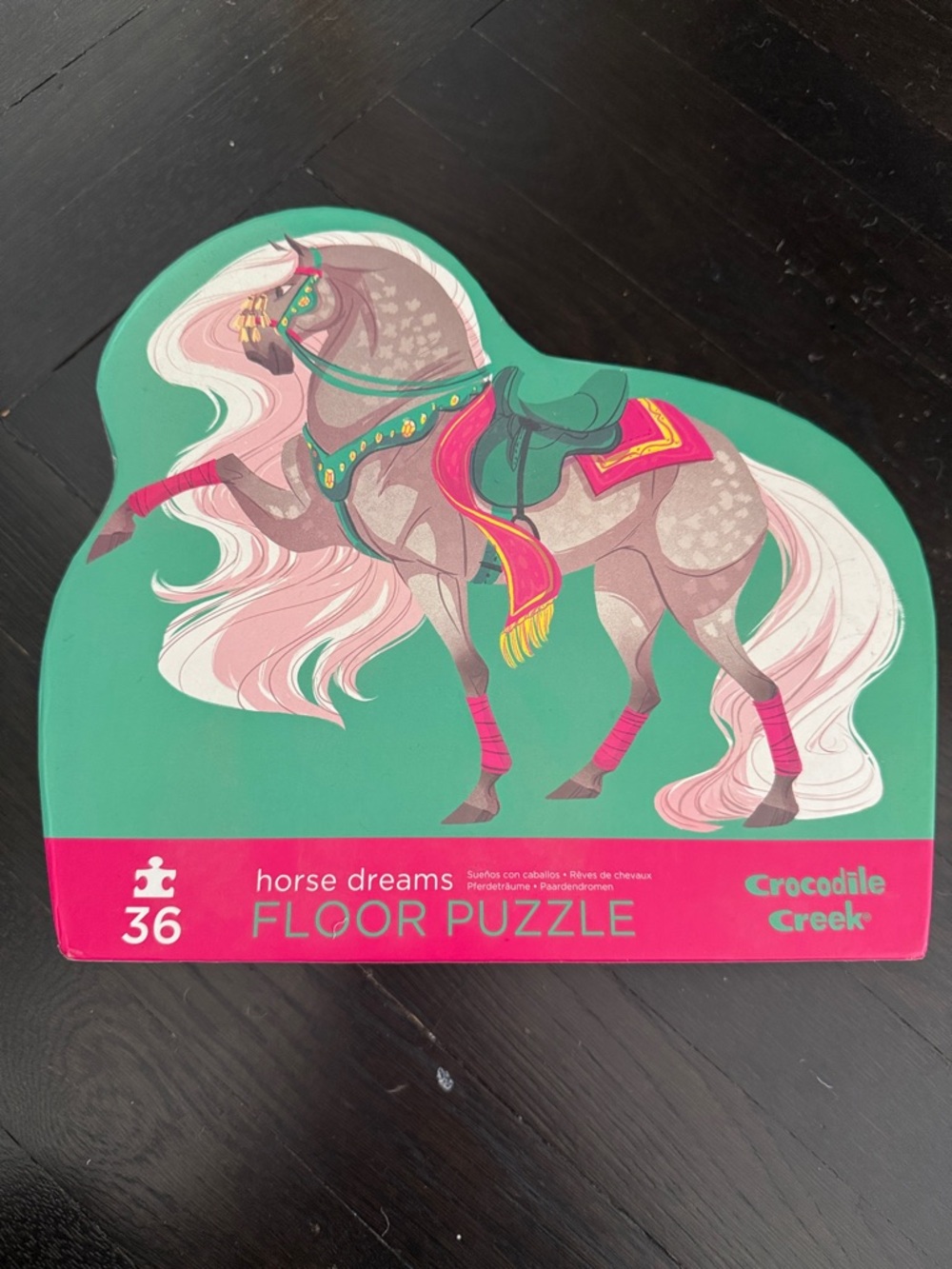 Crocodile Creek Horse Dreams Floor Puzzle 36 pieces 20x27”